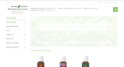 Desktop Screenshot of living-essential-oils.com